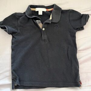 COPY - 2T Black Burberry Toddler Polo Shirt